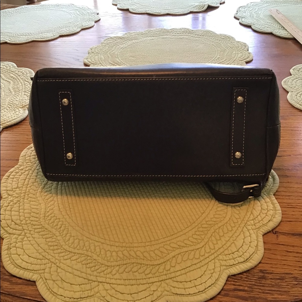 Dooney & Bourke Dillon Dark Green Crocodile tote - Picture 7 of 16